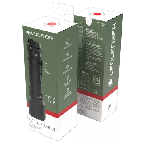 LEDLENSER TT3R taktikai lámpa 21700 1900 lumen USB-C