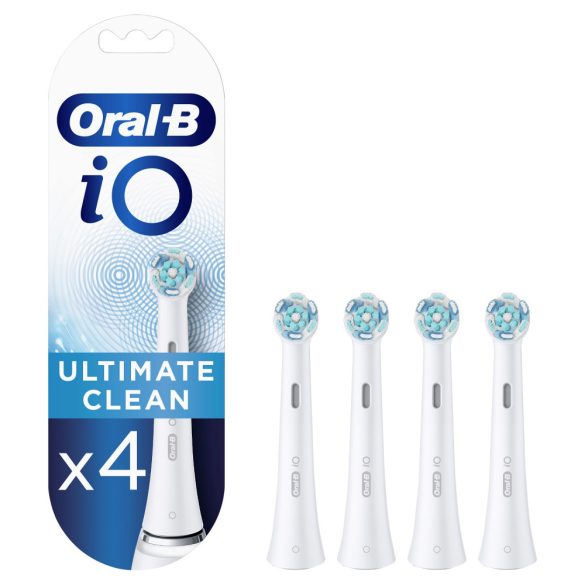Oral-B iO fogkefefej Ultimate Clean fehér 4 db