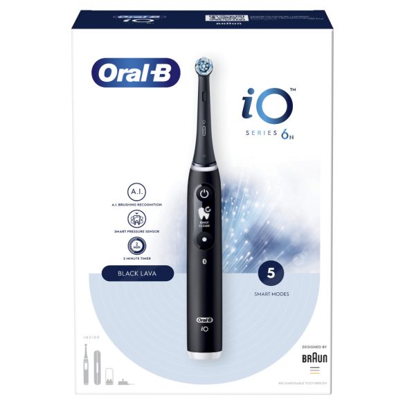 Oral-B iO6 Black elektromos fogkefe