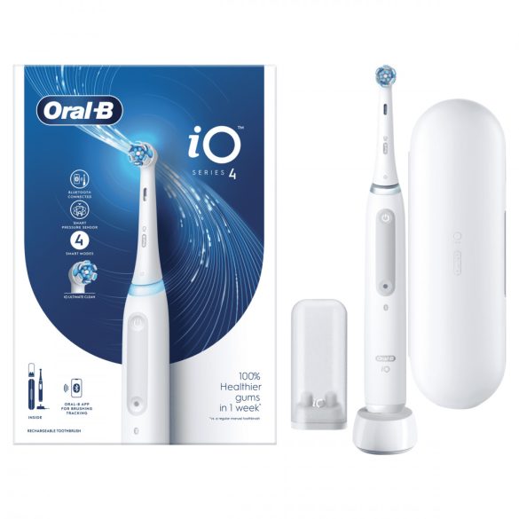 Oral-B iO4 elektromos fogkefe Quite White