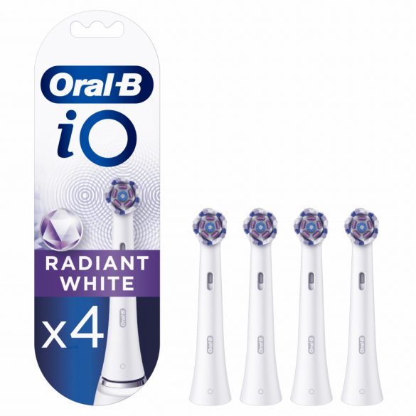 Oral-B iO fogkefefej Radiant White 4 db