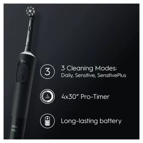 Oral-b D103 FEKETE elektromos fogkefe