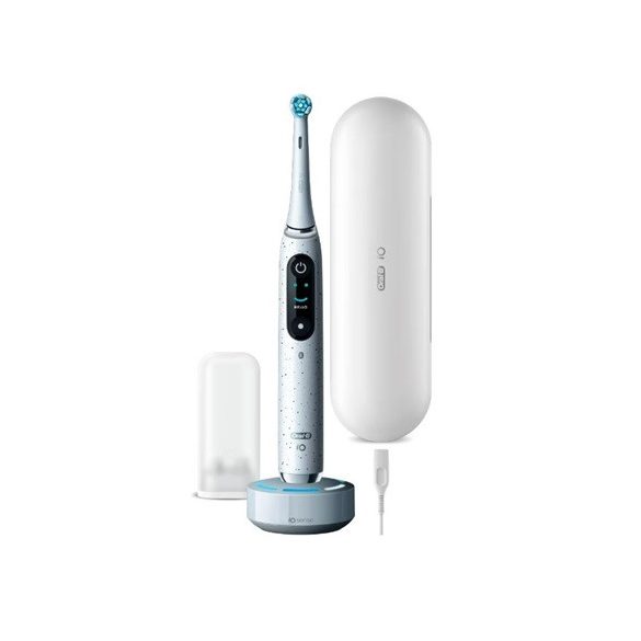 Oral-b IO10 STARDUST WHITE elektromos fogkefe