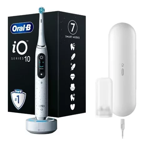Oral-b IO10 STARDUST WHITE elektromos fogkefe