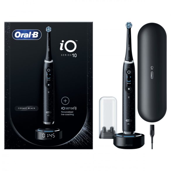 Oral-B iO10 elektromos fogkefe Cosmic Black