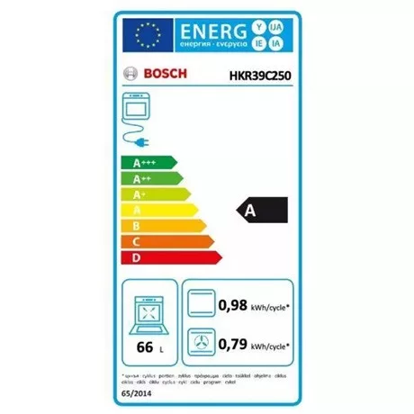 Bosch HKR39C250 tűzhely kerámialapos