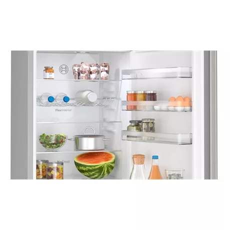 Bosch KGN392ICF hűtő alulfagyasztós