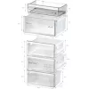 Bosch KGN392ICF hűtő alulfagyasztós