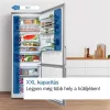 Bosch KGN56XLEB hűtő alulfagyasztós