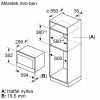 Bosch BFL7221W1 mikrohullámú sütő beépíthető