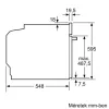 Bosch HBG7341B1 sütő beépíthető