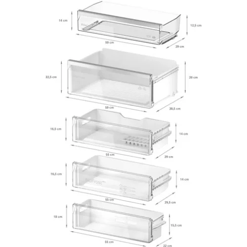 Bosch KBN96VFE0 hűtő alulfagyasztós beépíthető