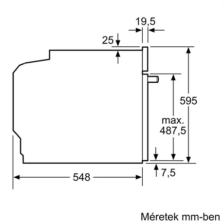 Bosch HBA272BB0 sütő beépíthető elektromos