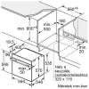 Bosch HBA272BB0 sütő beépíthető elektromos