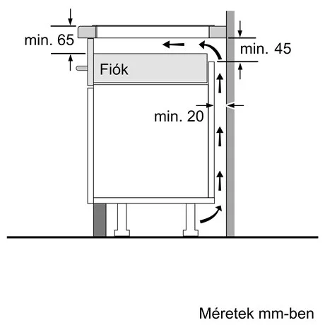 Bosch PUE611HC1E főzőlap beépíthető indukciós