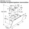 Bosch DWK85DK60 páraelszívó kürtős