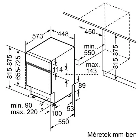 Bosch SPI2HKS58E mosogatógép beépíthető 10 teríték