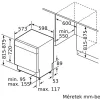 Bosch SMU4HVS00E mosogatógép 14 teríték