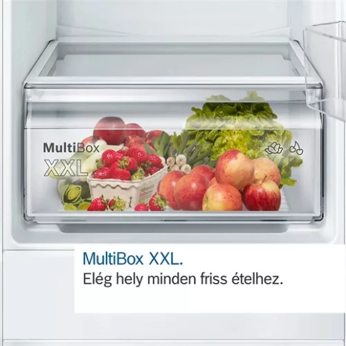 Bosch KIN865SE0 hűtő alulfagyasztós beépíthető