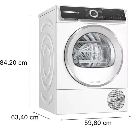 Bosch WQH245B2BY szárítógép hőszivattyús kondenzációs
