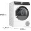 Bosch WQH245B4BY szárítógép hőszivattyús kondenzációs