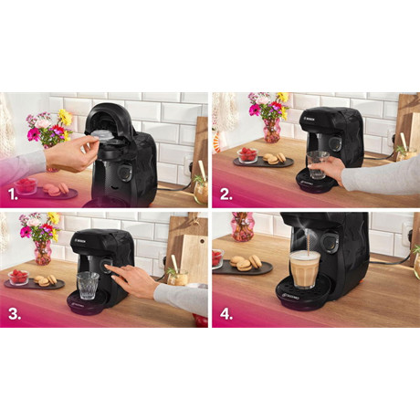 Bosch 102E kávéfőző kapszulás tassimo happy fekete