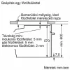 Bosch HBG557EB3 sütő beépíthető elektromos