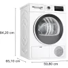 Bosch WTH83256BY szárítógép hőszivattyús