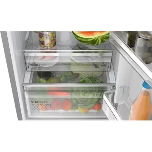 Bosch KGN392I1F hűtő alulfagyasztós