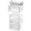 Bosch KGN392I1F hűtő alulfagyasztós