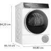 Bosch WQB246DNBY szárítógép hőszivattyús kondenzációs 9kg