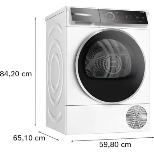 Bosch WQB246CNBY szárítógép hőszivattyús kondenzációs 9kg