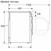 Bosch WQB246CNBY szárítógép hőszivattyús kondenzációs 9kg