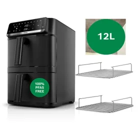 Bosch MAFD661B4 forrólevegős sütő 12 literes 2 fiók