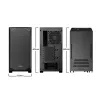 Be Quiet! Számítógépház - Pure Base 500 Black (ATX, fekete)