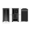 Be Quiet! Számítógépház - Pure Base 500 FX Black (ATX, RGB, edzett üveg oldallap, fekete)