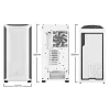 Be Quiet! Számítógépház - Shadow Base 800 DX White (ATX, edzett üveg oldallap, fehér)