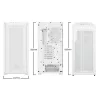 Be Quiet! Számítógépház - Shadow Base 800 FX White (ATX, edzett üveg oldallap, fehér)