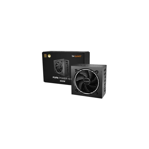 Be Quiet! Pure Power 13 M tápegység 80Plus Gold, ATX 3.1, PCIe 5.1, 850W