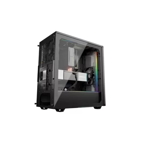 Be Quiet! Számítógépház - Pure Base 501 DX Black (ATX, edzett üveg oldallap, fekete)