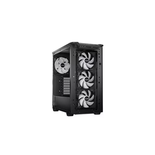 Be Quiet! Számítógépház - Pure Base 501 LX Black (ATX, edzett üveg oldallap, fekete)
