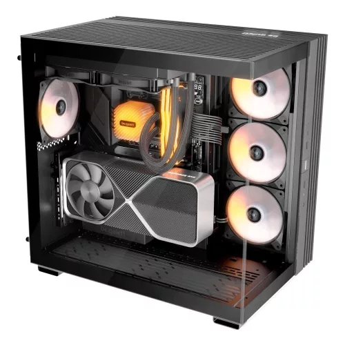 Be Quiet! Light Wings LX rendszerventilátor 120mm PWM Reverse Black