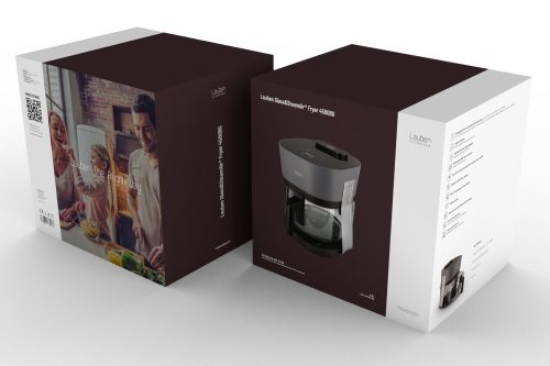 Lauben Glass SteamAir Fryer 4500BG - Forró levegős fritőz Üvegkosaras