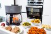 Lauben Glass SteamAir Fryer 4500BG - Forró levegős fritőz Üvegkosaras