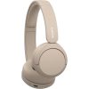 SONY WH-CH520 Bluetooth fejhallgató mikrofonnal, bézs