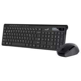  Genius SLIMSTAR 8230 FEKETE vezeték nélküli billentyűzet + egér szett