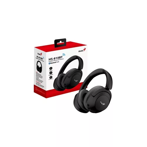 Genius HS-810BT fejhallgató - Bluetooth 5.3, összecsukható