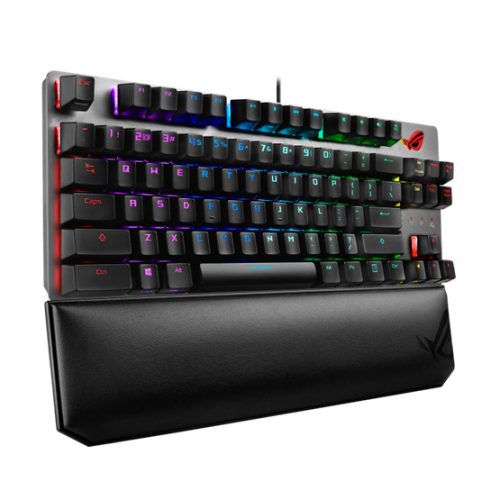 ASUS ROG Strix Scope NX TKL Deluxe X801 billentyűzet - HU /piros/