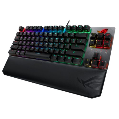 ASUS ROG Strix Scope NX TKL Deluxe X801 billentyűzet - HU /piros/