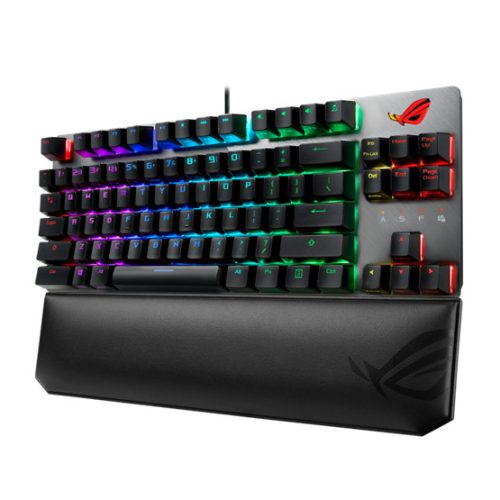 ASUS ROG Strix Scope NX TKL Deluxe X801 billentyűzet - HU /piros/